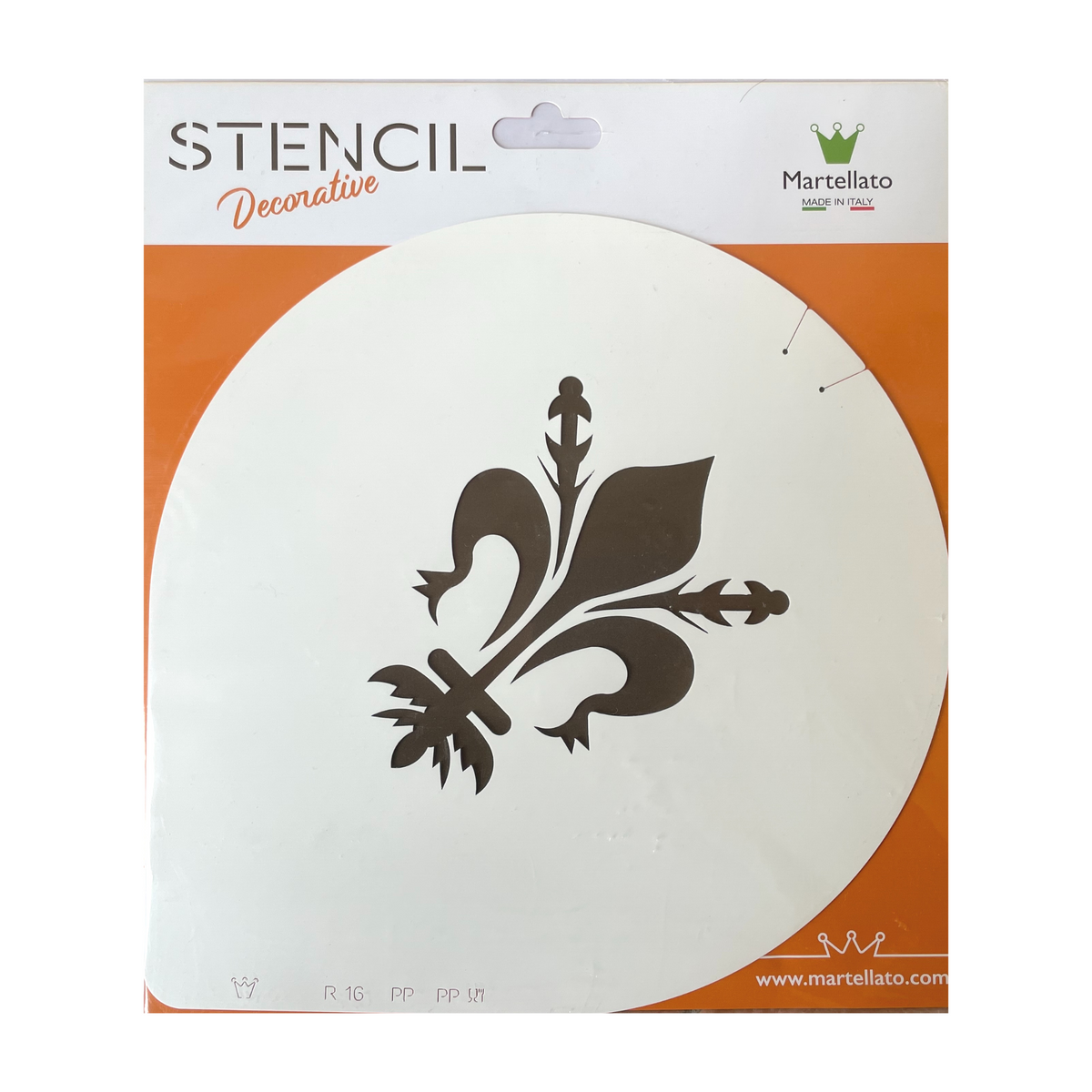 Stencil Giglio Fiorentino Fleur de Lis Firenze BE34 -  Italia